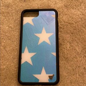 wildflower iPhone 6/7/8 plus star holographic case